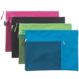 NO.364H_A4三層網格拉鏈袋