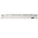 CR-3100_30cm/12 inch PLASTIC RULER FOR READING