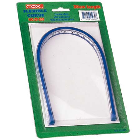 CF-300S_30cm FLEXIBLE CURVE RULER