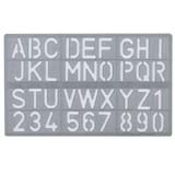 P/1600_30mm / 1 1/4 inch LETTERING STENCIL