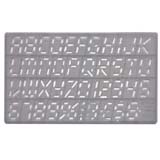 P/1615_30mm DIGITAL LETTERING STENCIL
