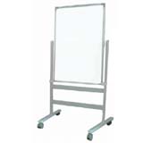 BR-609ST_DOUBLE-SIDE REVERSIBLE MAGNETIC WHITE BOARD